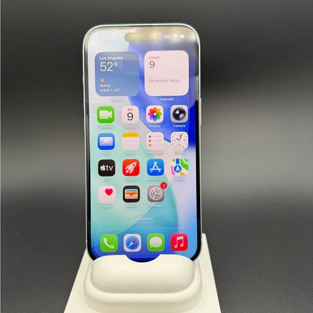 Apple Smartphone in Vibrant Purple